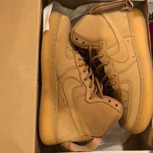 Wheat Air Force 1s Gs 5